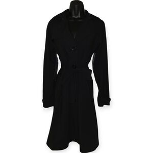 🧡Lands' End Classic Black Coat☆